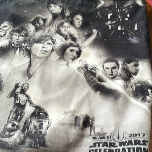 RARE Convention Exclusive 2017 Star Wars Celebration 2017 Tote Bag w/zip pocket - Picture 11 of 12